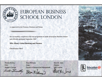 International European Fake Diploma